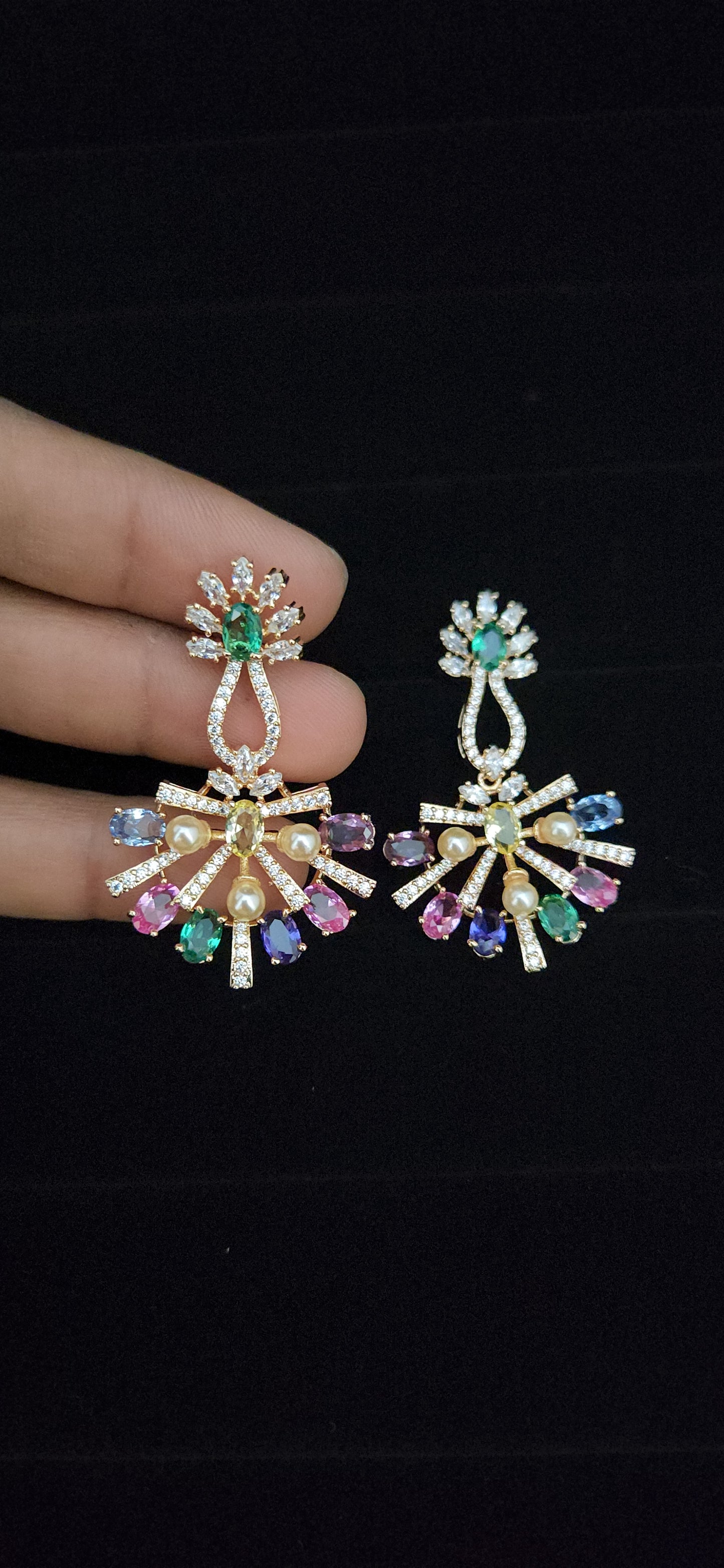 Charming Floral Petal Earrings