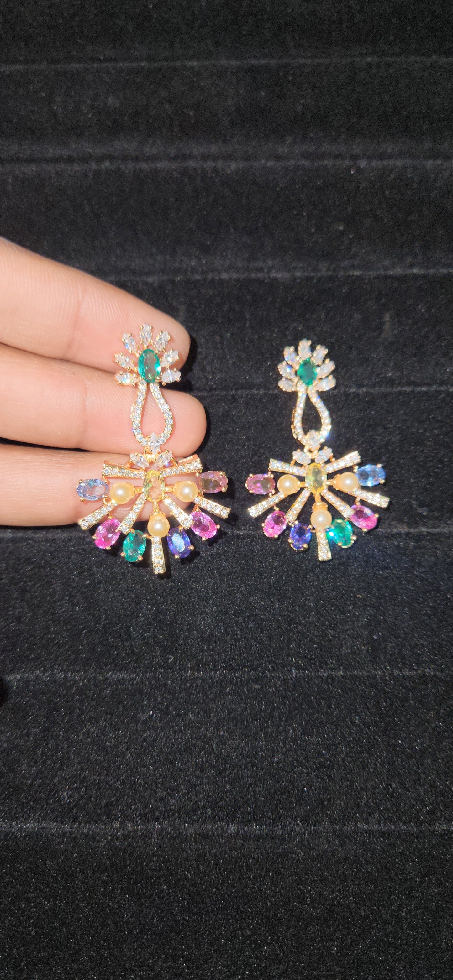 Charming Floral Petal Earrings