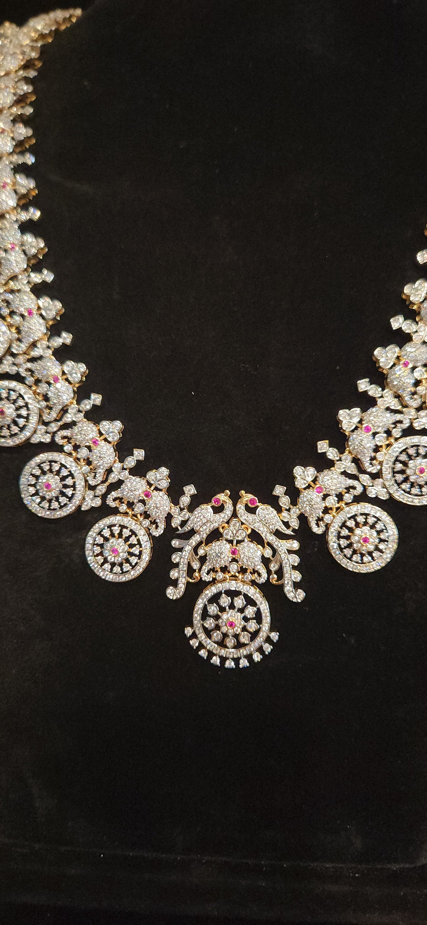 Luxury CZ Bridal Bottu Haram Set with