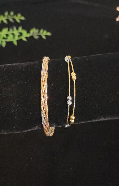 92.5 Silver Twisted Openable Bracelet