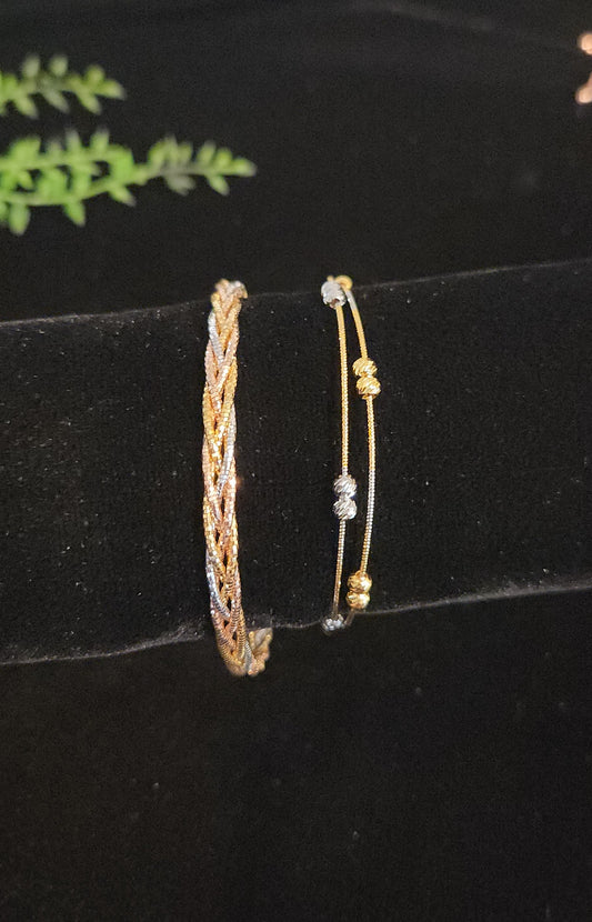 92.5 Silver Twisted Openable Bracelet