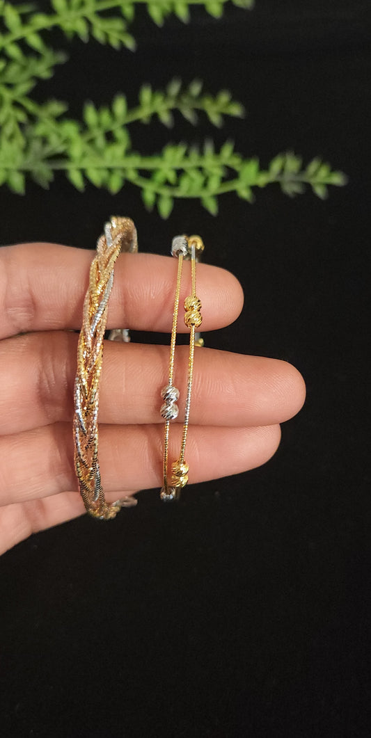 92.5 Silver Twisted Openable Bracelet