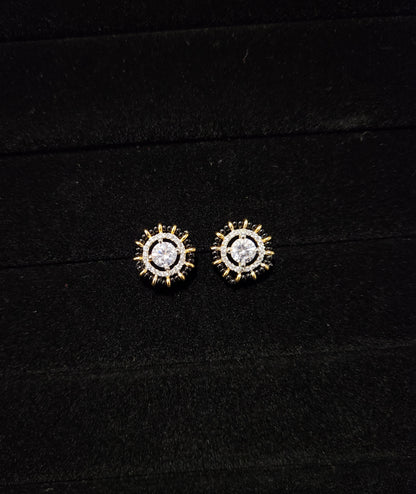 Black Bead Classic Studs