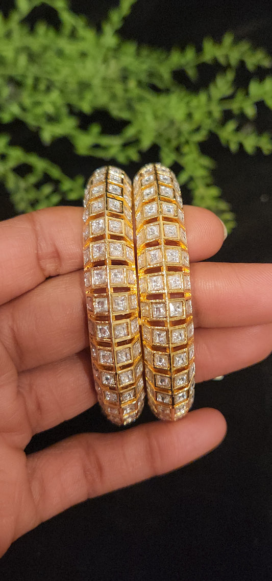Classic Moissanite Bangles