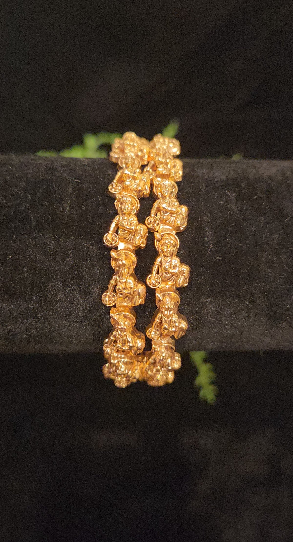 Krishna Motif Designer Bangles