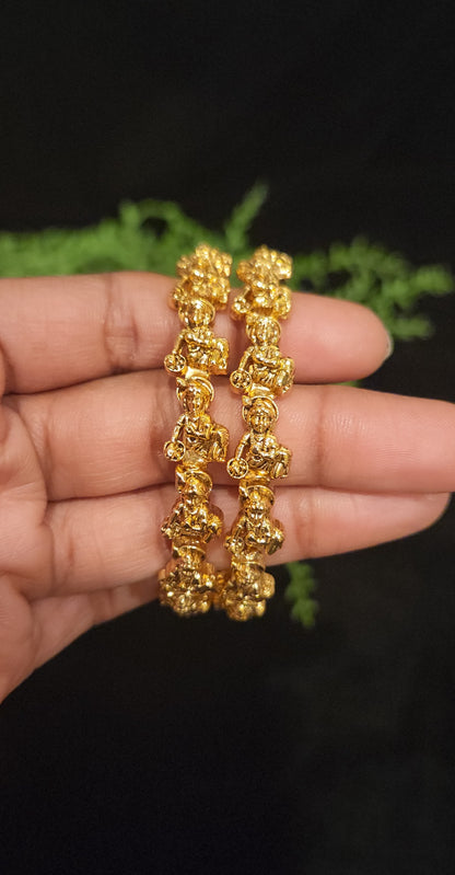 Krishna Motif Designer Bangles