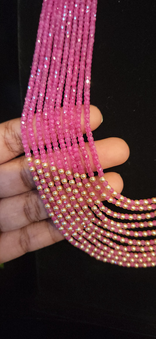 Multi-Strand CZ Beads Haram