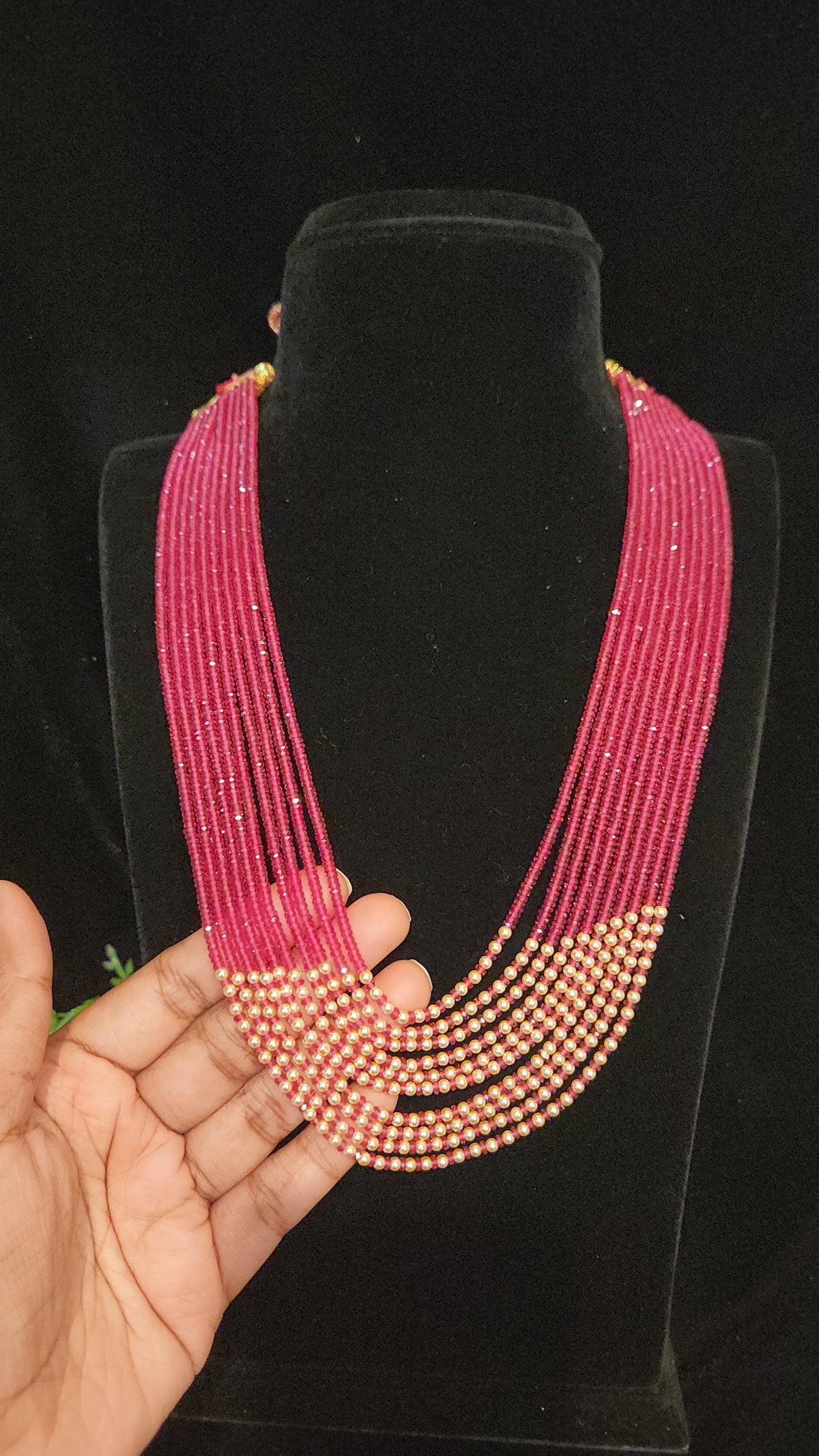 Multi-Strand CZ Beads Haram