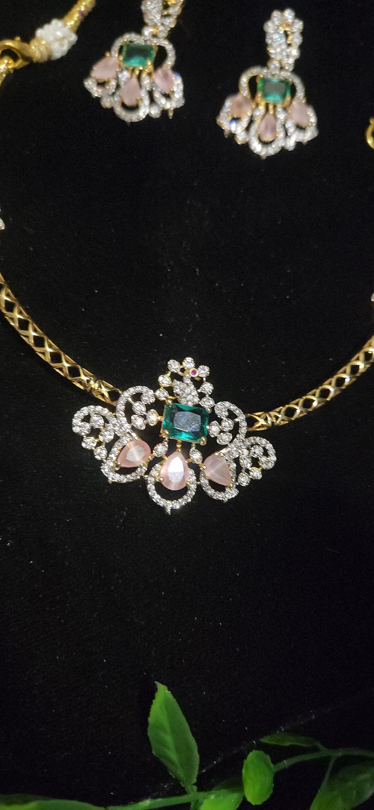 Diamond Finish Floral Pastel Kante Set