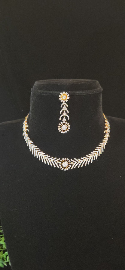 CZ Radiance Necklace Set