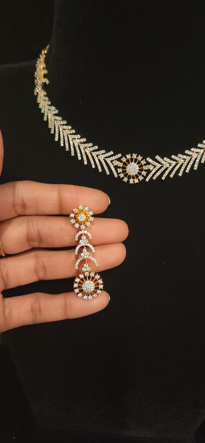 CZ Radiance Necklace Set