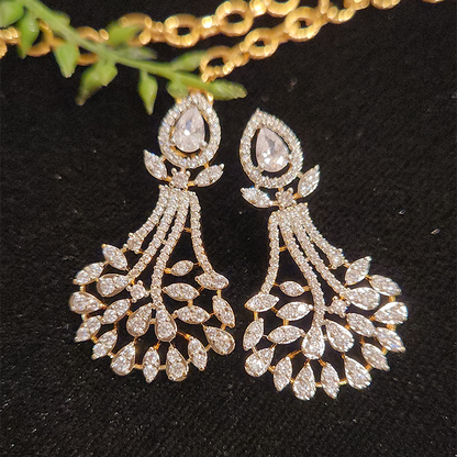 Hasli with Trendy CZ Floral Motifs