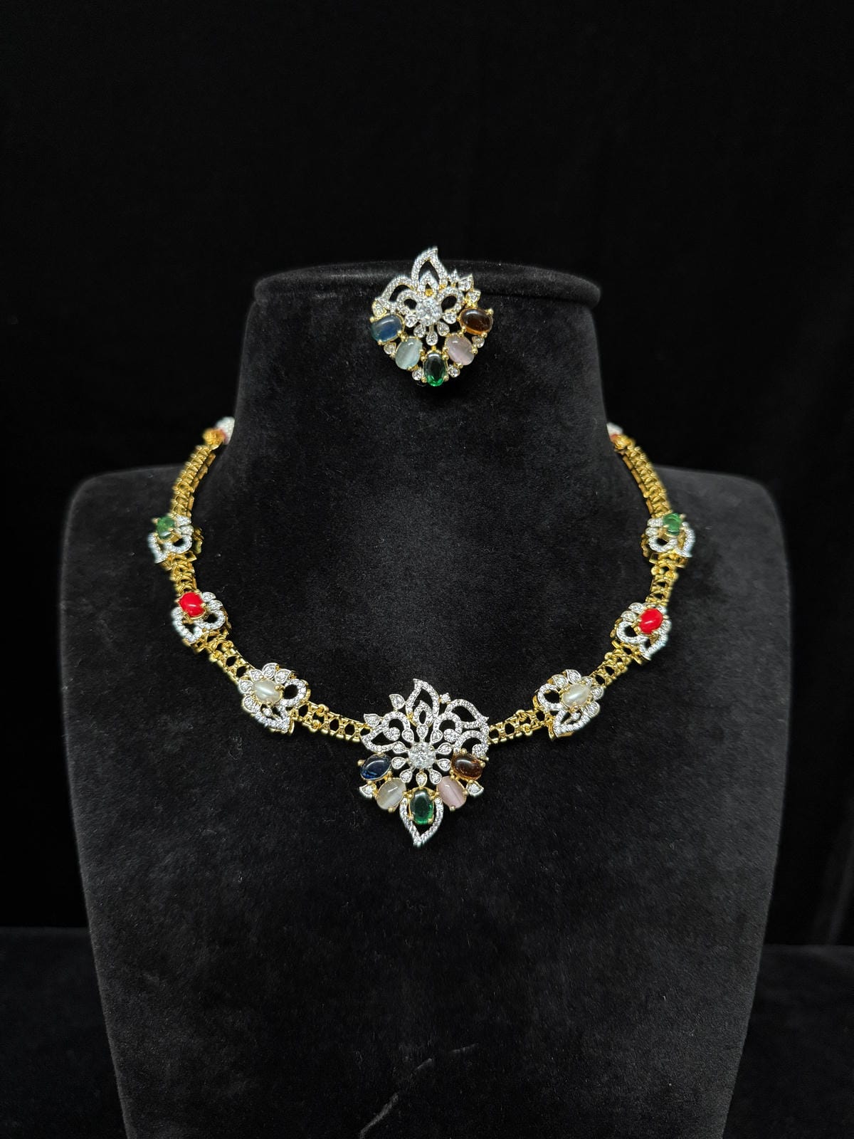 Floral Navaratan Kante