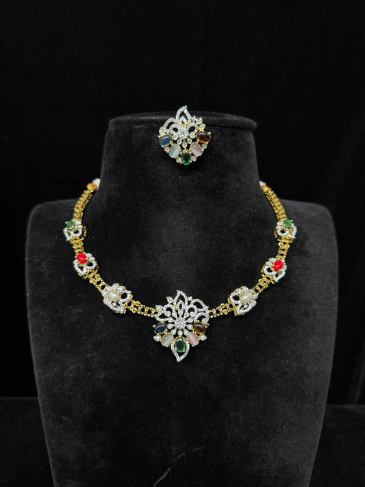 Floral Navaratan Kante