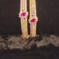 Sparkling Ruby ad  CZ Kids Bangle