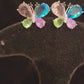 Dazzling Butterfly Crystal Studs