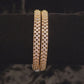 Dazzling CZ Checks Design Kids Bangle