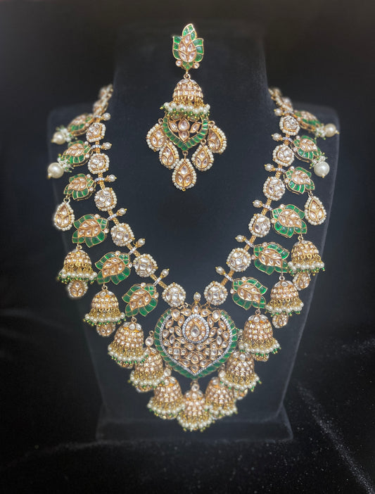 Heavy Bridal Polki Kundan Neckset